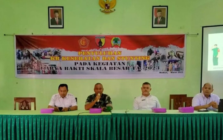 Sosialisasi Stunting di Lokasi Karbak Skala Besar