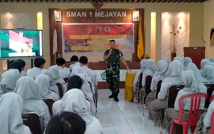 Sosialisasi kebangsaan siswa 