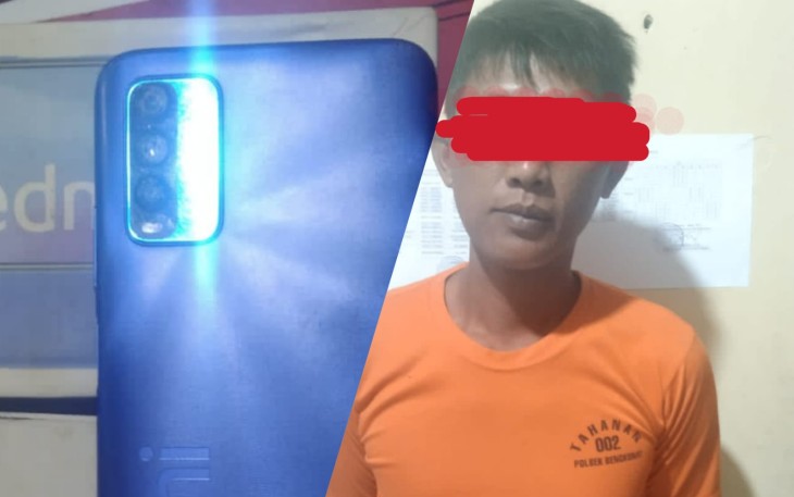 Tersangka dan barang bukti 