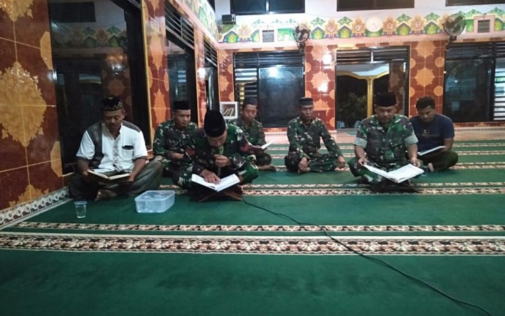 Tadarus Al-Qur'an Anggota Kodim 0806/Trenggalek 