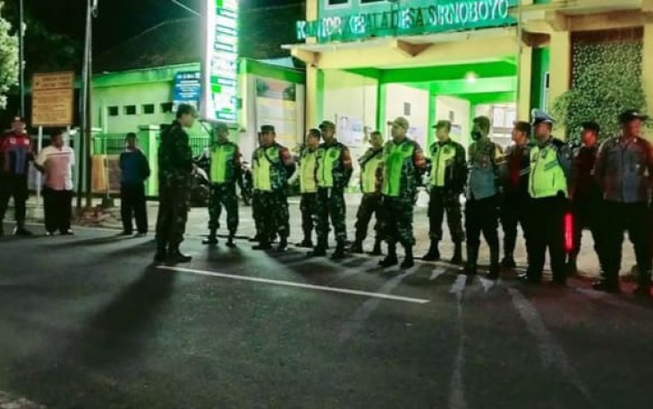 Apel dan patroli gabungan wilayah desa binaan 