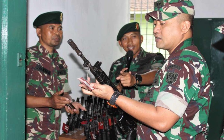 Verifikasi Penilaian WTRB Tim Lapangan TNI AD