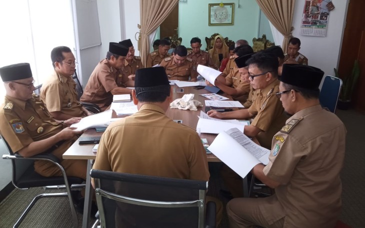 Pemda Kaur Rapat Evaluasi Capaian Kinerja Reformasi Birokrasi