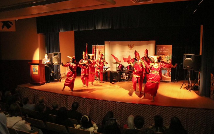 Satgas MTF mengenalkan budaya Nusantara dengan mempersembahkan sejumlah pertunjukan seni dan budaya diantaranya Tari Galung, Tari Tanduk Majeng, Tari Tabi Manta, serta kolaborasi Tari Saman, Rampak Gendang dan band.