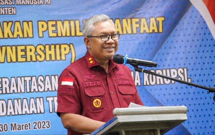 Kakanwil Kemenkumham Banten Tejo Harwanto 