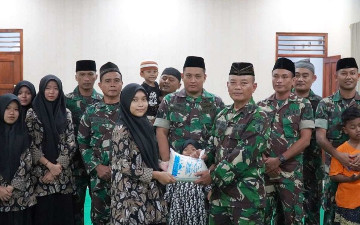Aksi sosial prajurit Korem 081/DSJ