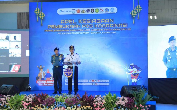 Apel Kesiagaan Pembukaan Posko Angkutan Laut 