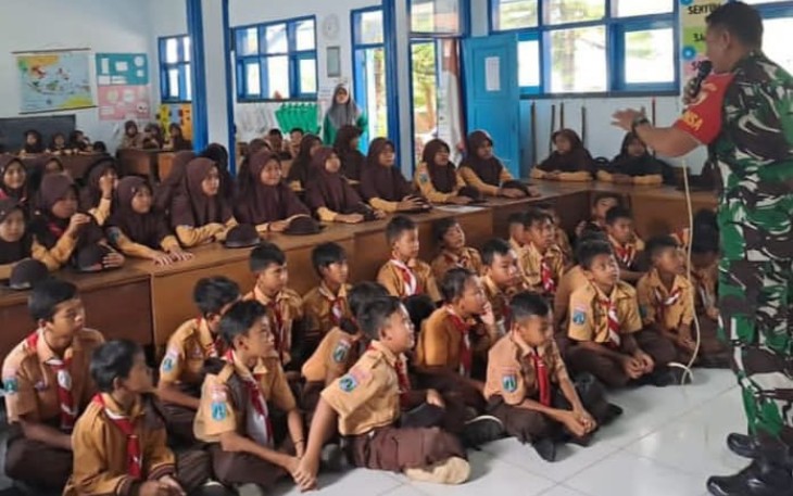 Wasbang siswa wilayah desa binaan 