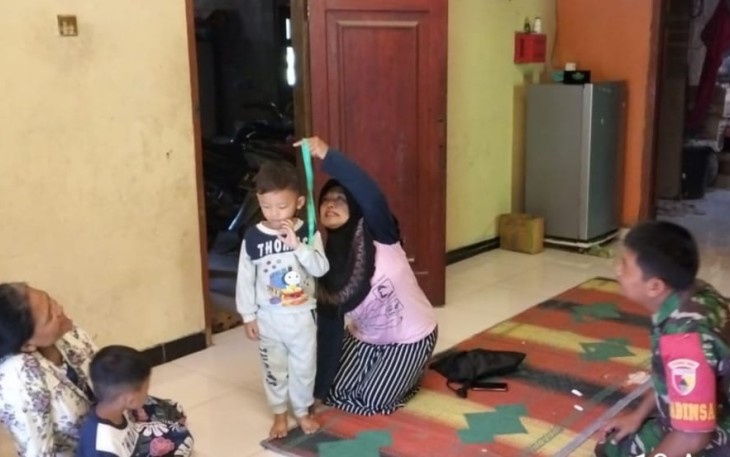 Posyandu balita wilayah desa binaan 