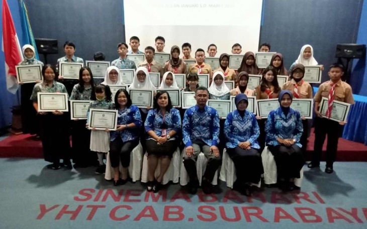 Prestasi nasional siswa pendidikan Yayasan Hang Tuah 