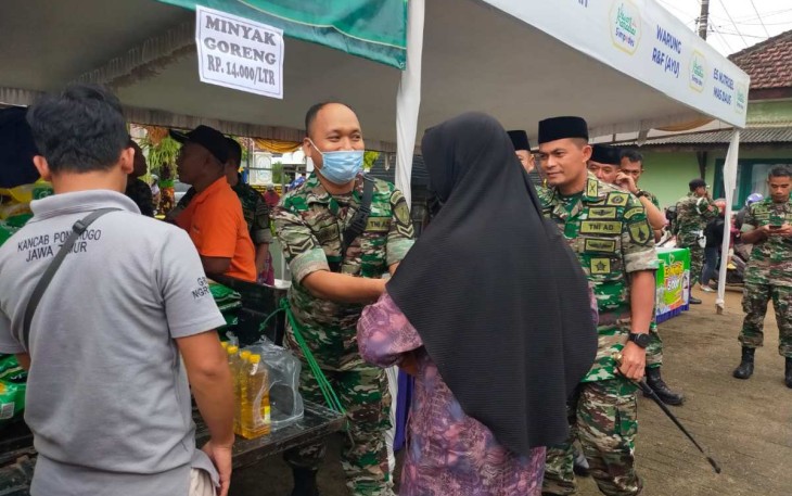 Bazar murah Kodim 0801/Pacitan 