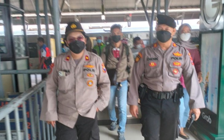 Patroli pengamanan mudik lebaran 
