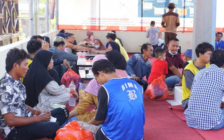 Lebaran bersama keluarga dan kerabat di lapas Cilegon 