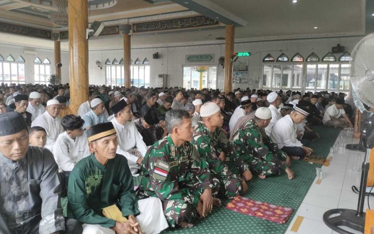 Sholat Ied di perbatasan 