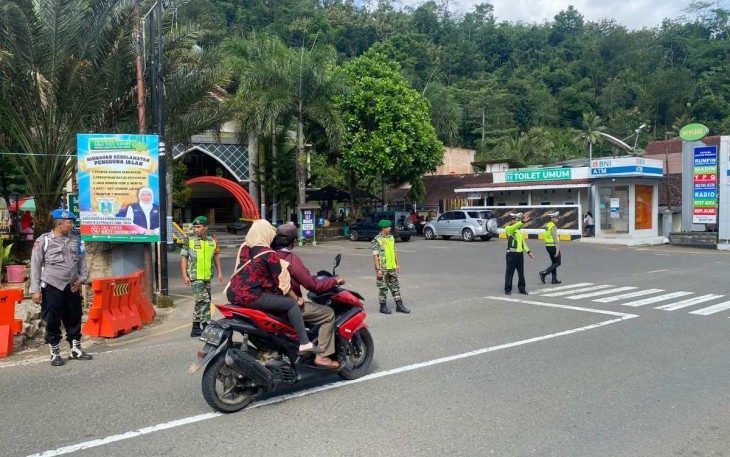 Pengamanan arus mudik lebaran di wilayah binaan 