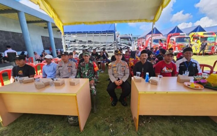 Halalbihalal bersama warga desa binaan 