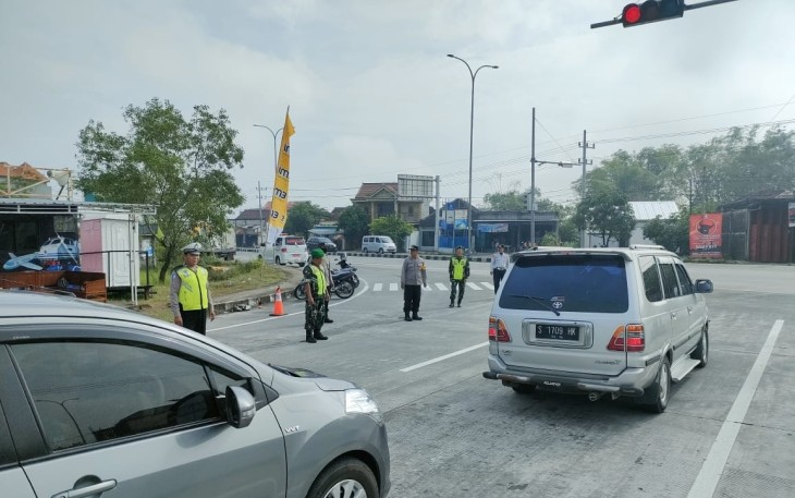 Pengamanan arus mudik lebaran 