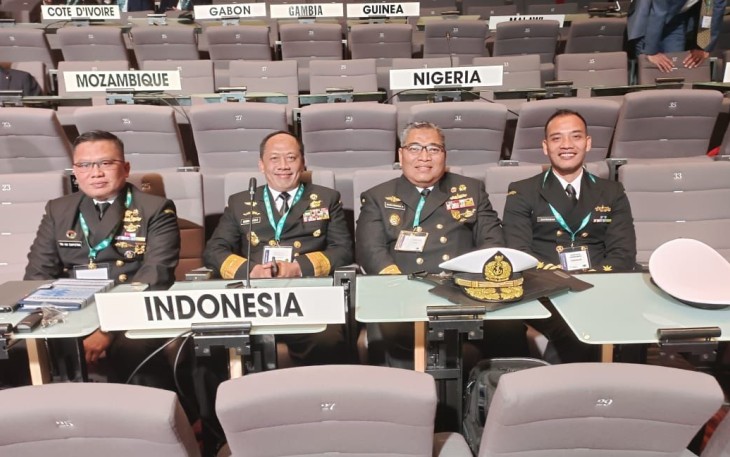 Delegasi TNI AL Forum Hidrooseanografi Dunia