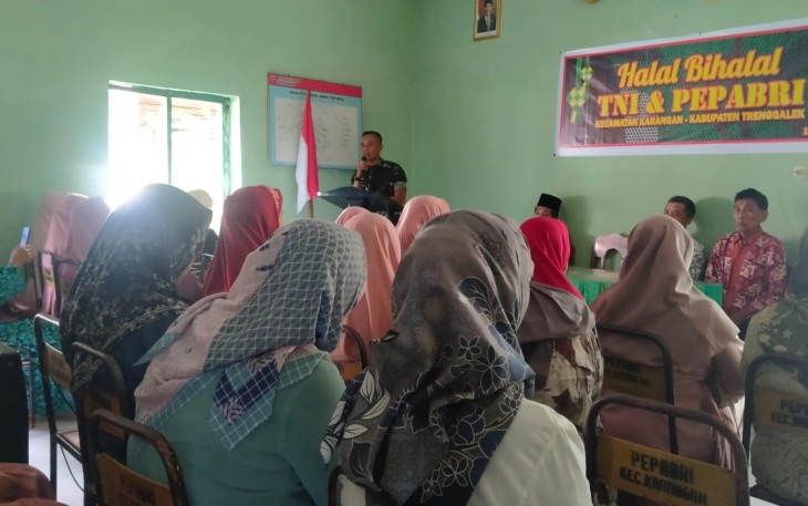 Halal Bihalal Koramil 0806/08 Karangan