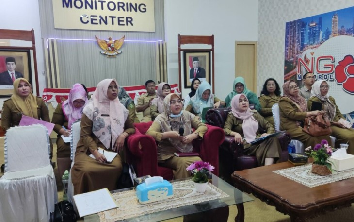  TPPS Kota Bengkulu Mengikuti Assessment Tim Penilaian Kinerja Penurunan Stunting Tahun 2022 Secara Virtual 