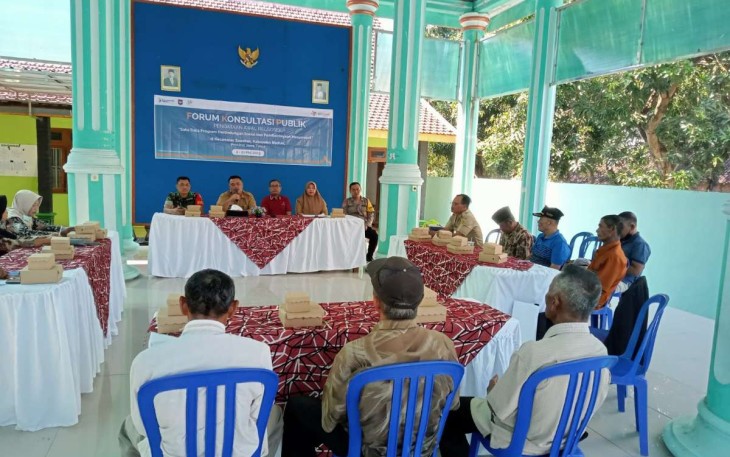 Rapat Regsosek wilayah desa binaan 