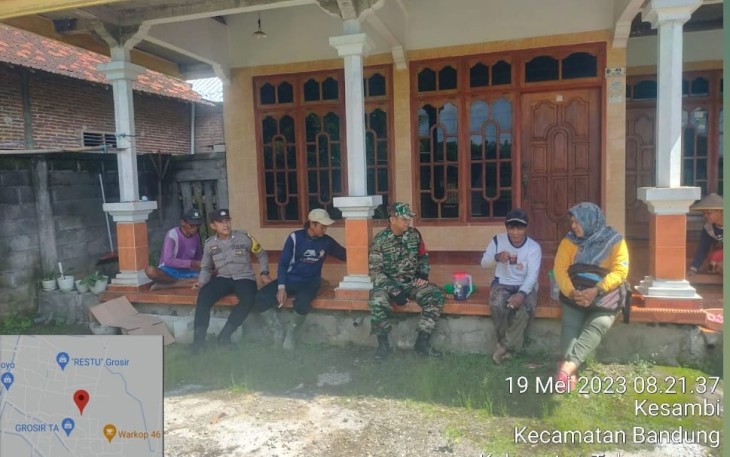 Serda Zairin Dengarkan Situasi Keamanan Wilayah 