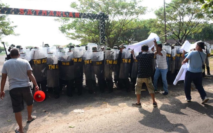 Latihan PHH Sathanlan Lanud Iswahjudi 