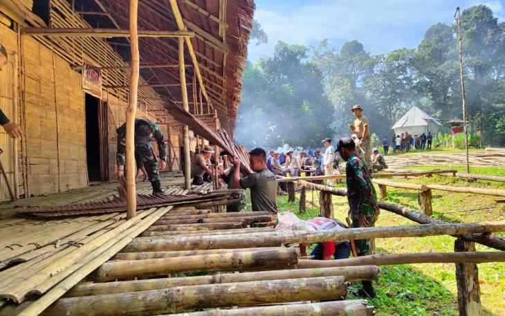 Event Kebudayaan Gawia Sowa di perbatasan 