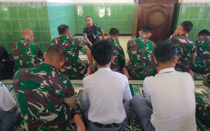 Doa bersama prajurit Kodim 0801/Pacitan