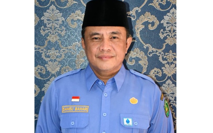 Direktur Perumda Tirta Hidayah Samsu Bahari 