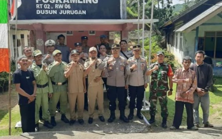Satlinmas wilayah desa binaan 