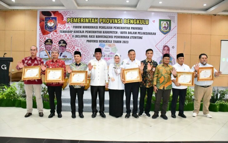 Stunting di Kota Bengkulu Ditargetkan Turun Hingga Satu Digit