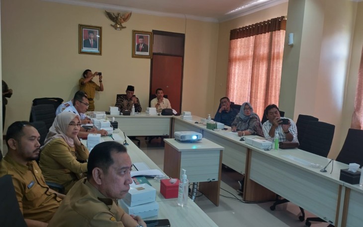 Ketua Komisi C DPRD Kota Batu H. Khamim Tohari, S.Sos saat menyampaikan kepada Dishub Pemkot Batu, untuk segera mengoptimalisasikan PAD dari sektor retribusi parkir agar mencapai target yang diharapkan