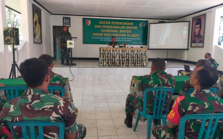 Sisrendal Tahun 2023 Kodim 0801/Pacitan 