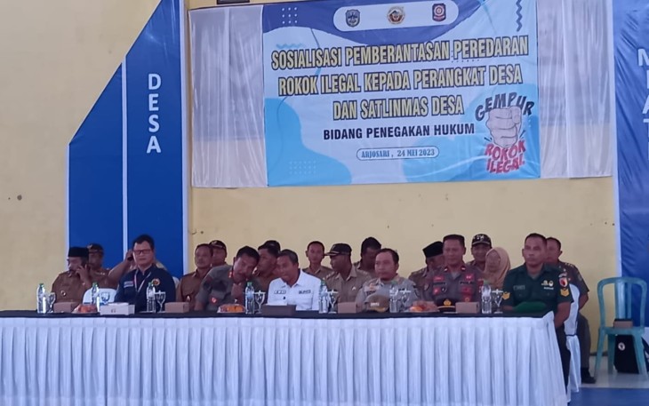 Sosialisasi Rokok Ilegal Wilayah Desa Binaan 