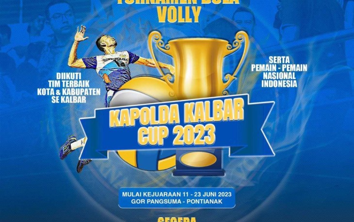 Tournament Bola Volley Kapolda Kalbar Cup 2023