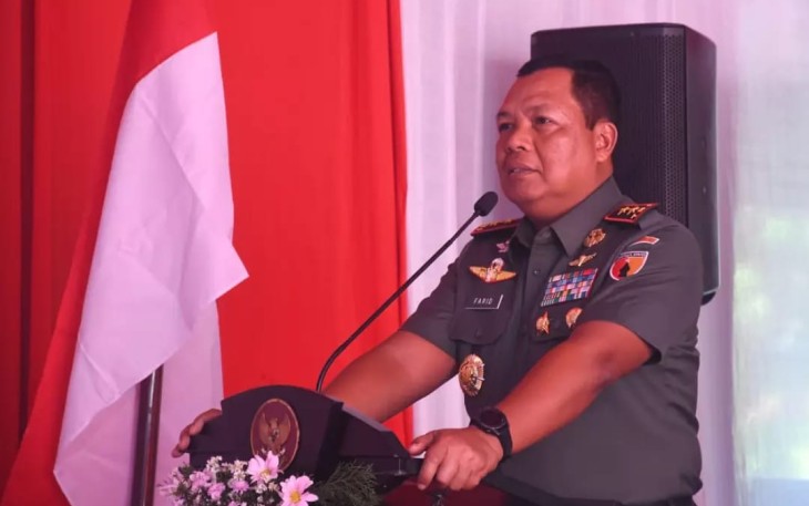 Pangdam V Brawijaya Mayjen TNI Farid Makruf 