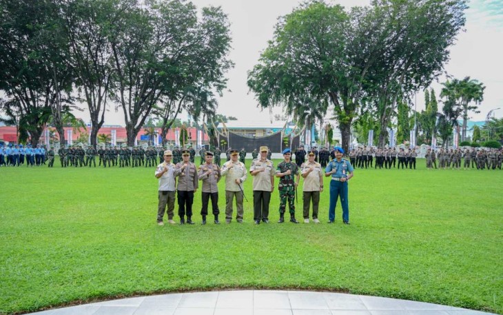 Apel Gelar Pasukan Kegiatan Penas KTNA XVI Tahun 2023