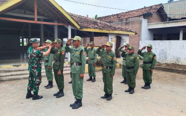 Pelatihan linmas desa binaan