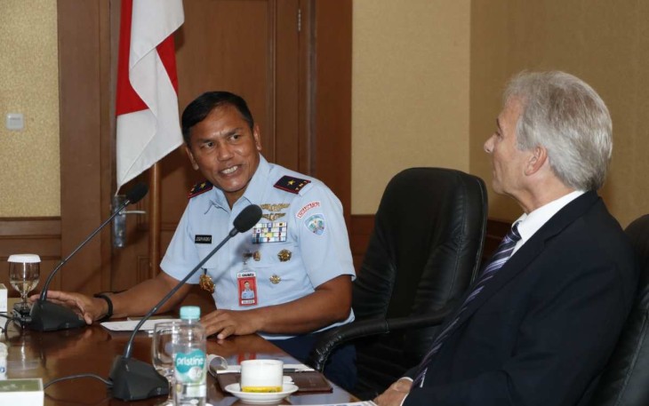 Wadan Koharmatau Marsma TNI Joseph Rizki Prabowo  