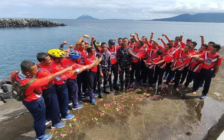 Penutupan Orientasi Lanudal Manado, Senin (10/7)