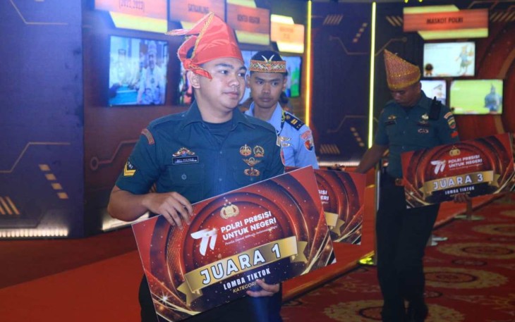 Prajurit TNI AD Raih Penghargaan Lomba Konten Kreatif 