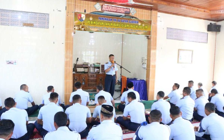 Peringatan Tahun Baru Islam 1445 H di Lanud Sutan Sjahrir Padang, Kamis (27/7)