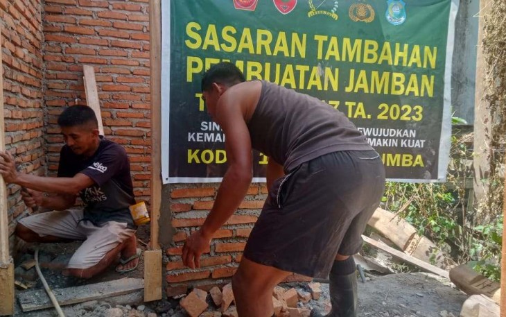 Pekerjaan sasaran tambahan TMMD di percepat