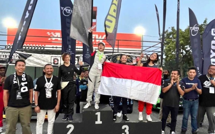 Drifter Indonesia Juarai NDS Lite Round 3 di Malaysia, Minggu (30/7)