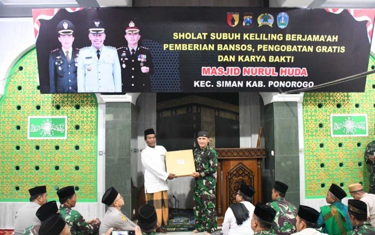 Program suling Kodim dan Polres Ponorogo, Selasa (1/8)