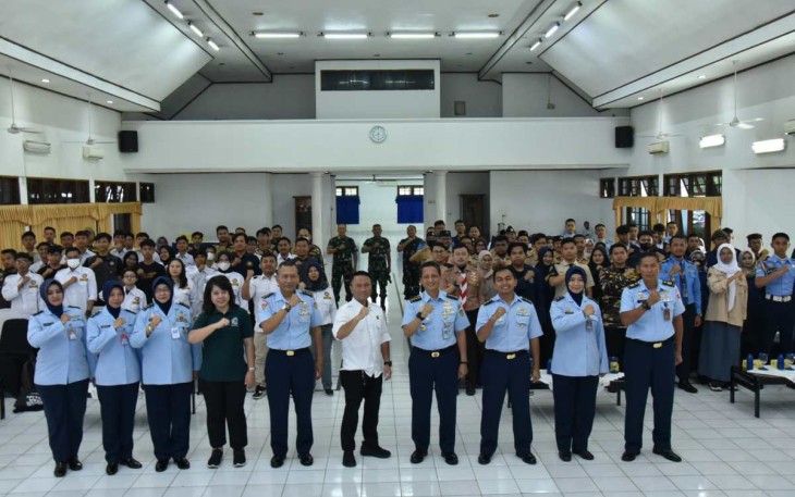 Sosialisasi Kesadaran Bela Negara di Lanud Husein Sastranegara, Senin (1/8)