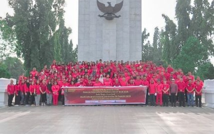 Kegiatan HDKD Ke 78 Kanwil Kumham Sumut di TMP Bukit Barisan