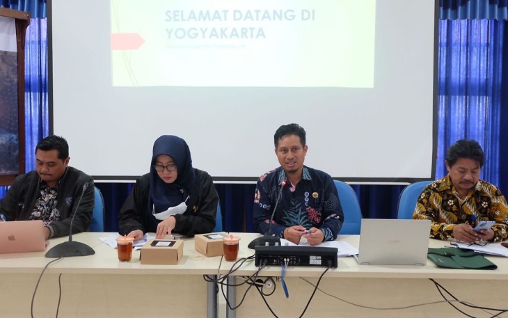 Rakor di Kantor Dinas Kelautan dan Perikanan Pemerintah Daerah DIY, Jum'at (4/8)