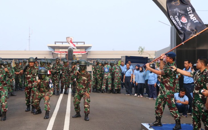 Pangkoopsud I Marsda TNI Bambang Gunarto melepas peserta lomba, Jum'at (11/8)